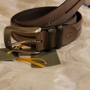 Men's Suede Canali Belt. Waist size 44 (120 Euro)